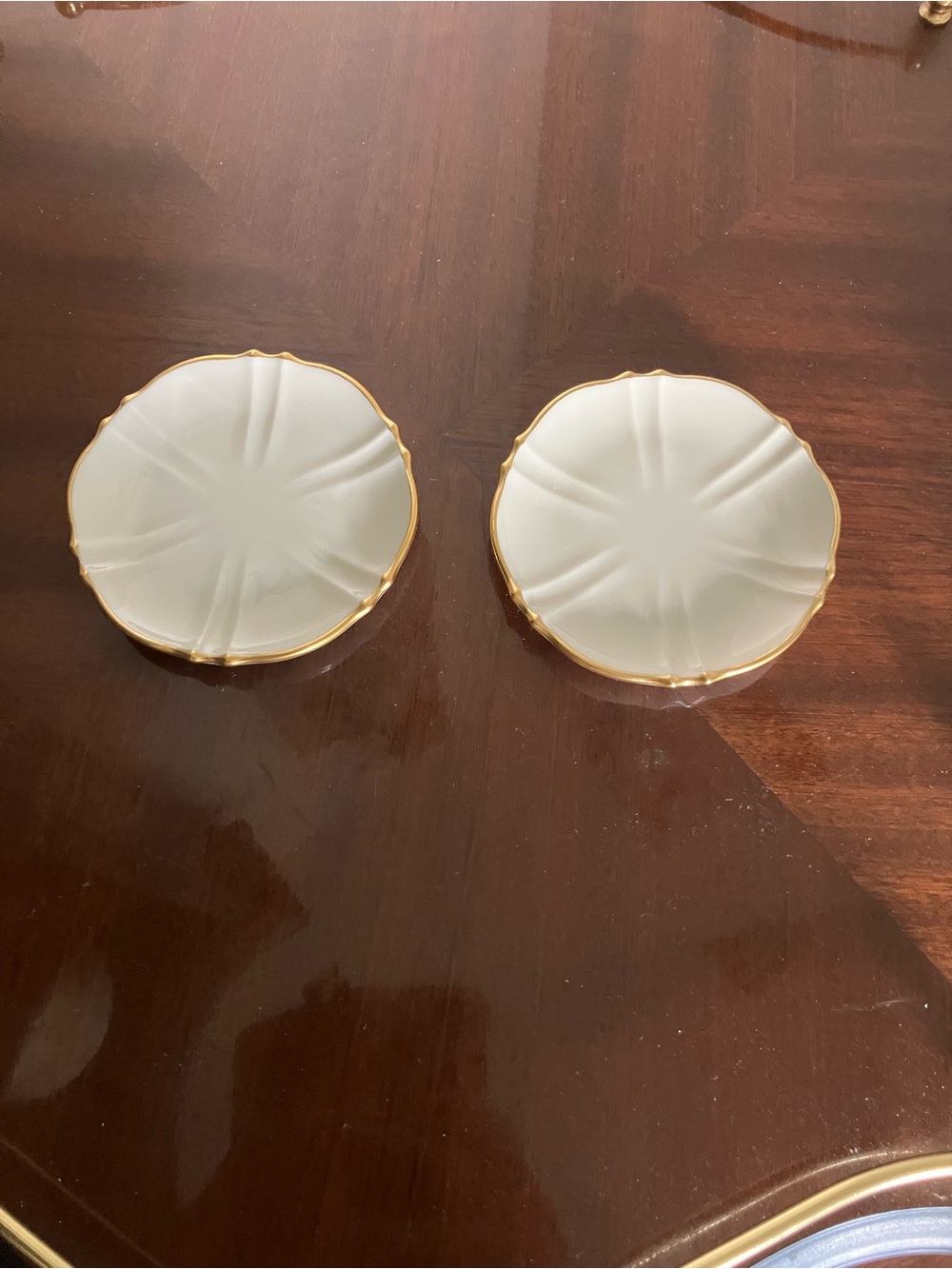 Beautiful Vintage Lenox Trinket/ Butter Pats Dish